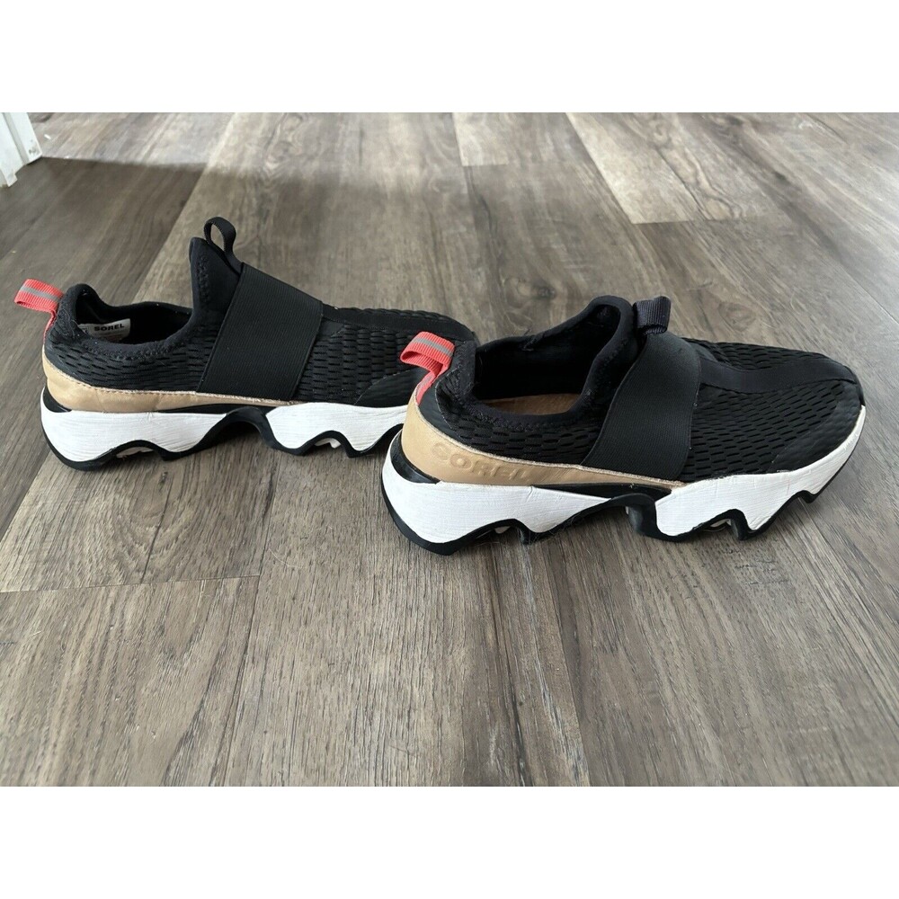 Sorel Kinetic Impact II Strap Womens 8.5 Black Shoes Sneakers Athletic Running